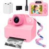 Kids Instant Camera Print Photos Instantly, Toy Camera That Printing Pictures, Instant Prints Cameras Gift for Toddler Girls & Boys Aged 3-12 (Pink) view 1