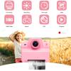 Kids Instant Camera Print Photos Instantly, Toy Camera That Printing Pictures, Instant Prints Cameras Gift for Toddler Girls & Boys Aged 3-12 (Pink) view 2