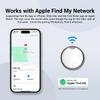 Invisible Guard Finder Tag-4 Pack, Bluetooth Tracker Works with Apple Find My(iOS Only)-Waterproof, Replaceable Battery (4WH) view 2