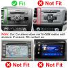 2+32G Android 12 Double Din Car Stereo for Honda Civic 2013-2015 with 9 Inch Touchscreen Radio Built-in Wireless Carplay/Android Auto/GPS/Bluetooth/FM/AUX-in/SWC/Backup Camera (with Air Outlet) view 2