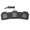 PGNEX Triple Foot Switch Pedal Triple Foot Pedal Multifunctional for Zooming for Factory Testing for Playing games view 1