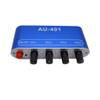 PGNEX 4 Ways Stereo Mixer Board Audio Source Reverberator Driver headphone amplifier Mixing Board DIY Four inputs output(D) view 1