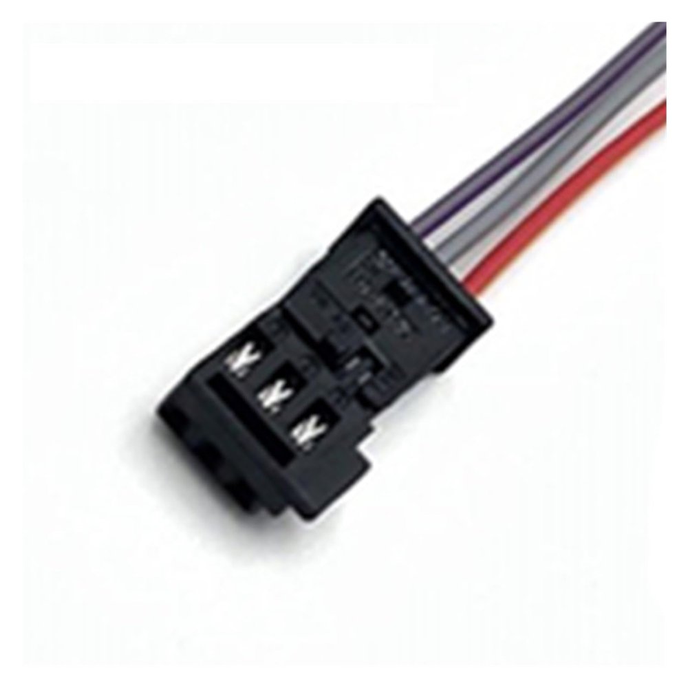 3 Pin Stereo Connector Wiring Harness Tweeter Atmosphere Light Treble Pigtail Fit Compatible 1-968700-1 1C0973119B(3P Female,1Pc)