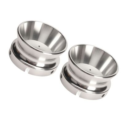 2PCS Aluminium Nab Hub Adapters, Nab Hub Adapters Polished10 Inch Opener Universal Loading Device Nab Reel Hub Adaptors Compatible with Studer, Compatible with and