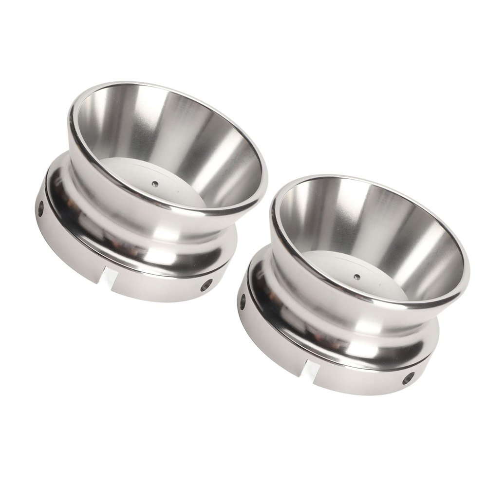 2PCS Aluminium Nab Hub Adapters, Nab Hub Adapters Polished10 Inch Opener Universal Loading Device Nab Reel Hub Adaptors Compatible with Studer, Compatible with and