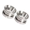 2PCS Aluminium Nab Hub Adapters, Nab Hub Adapters Polished10 Inch Opener Universal Loading Device Nab Reel Hub Adaptors Compatible with Studer, Compatible with and view 1