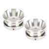 2PCS Aluminium Nab Hub Adapters, Nab Hub Adapters Polished10 Inch Opener Universal Loading Device Nab Reel Hub Adaptors Compatible with Studer, Compatible with and view 3