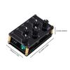 PGNEX Mini 4 Channel Stereo Line Mixer 4out 1in for Live Studio Recording Portable Passive Analog Audio Sound Mixing Console Low Noise view 4