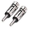 2PCS DIN to ISO Car Antenna Adapter, DIN Male to ISO Female Radio Aerial Antenna Connector, Car Stereo Adapter for Vehicle Audio Radio Head Unit Stereo Receiver view 1