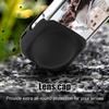 2pcs Camera Protective Cover Case & Lens Guard Cap, Premium Silicone Screen Protector and Lens Cap All-Round Protection Camera Accessories Compatible with Insta 360 x4(Black) view 3