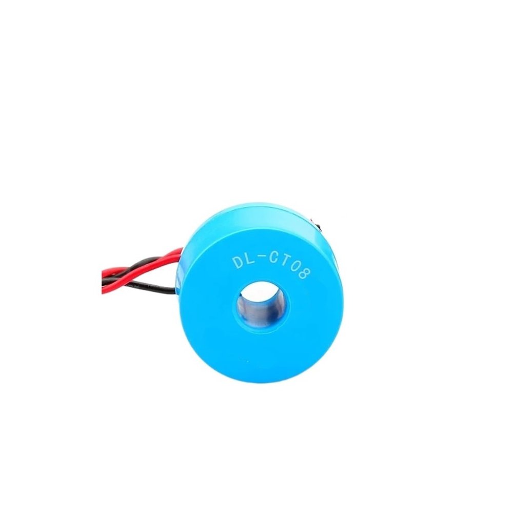 GVMUKNYE 2 Pcs Zero Phase Current Transformer 1A/0.5mA 1/2000 1A/1mA 1/1000 Small Residual Current Transformer Zero Sequence Current Sensor(DL-CT08CL10 1A 0.5mA)