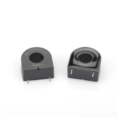 GVMUKNYE 2 Pcs Zero Sequence Current Transformer DL-CT27C2.0 1A:0.5mA 1:2000 CT27C1.0 1A1mA Small Residual Leakage Current Transformer(DL-CT27C1.0 1A-1mA)