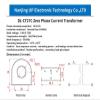 GVMUKNYE 2 Pcs Zero Sequence Current Transformer DL-CT27C2.0 1A:0.5mA 1:2000 CT27C1.0 1A1mA Small Residual Leakage Current Transformer(DL-CT27C1.0 1A-1mA) view 2