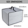 Printer Cover Anti-Static Heavy Duty Heat-resistant Waterproof Dust Protective Printer Cover Case for HP LaserJet Pro MFP 4101fdw Wireless Printer/HP LaserJet Pro MFP 3101sdw/3101fdw Printer (Grey) view 3