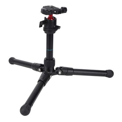Camera Tripod with Travel Pouch, Mobile Phone Tripod Mobile Phone Holder, Compatible with All Cameras, Mobile Phones, Webcams