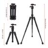 Camera Tripod with Travel Pouch, Mobile Phone Tripod Mobile Phone Holder, Compatible with All Cameras, Mobile Phones, Webcams view 4