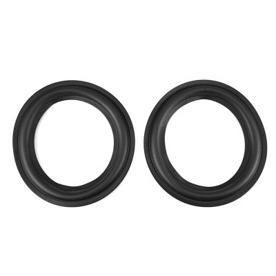 2pcs 6 Inch / 156mm Perforated Rubber Speaker Foam Surround Speaker Repair Parts Replacement for Speaker Repair or