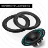 2pcs 6 Inch / 156mm Perforated Rubber Speaker Foam Surround Speaker Repair Parts Replacement for Speaker Repair or view 2