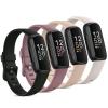 Odbeai Compatible with Fitbit Inspire 3 Bands for Women Men, Sport Wristband Replacement Soft Silicone Straps for Inspire 3 Fitness Tracker Women & Men(4 Pack,Small) view 1