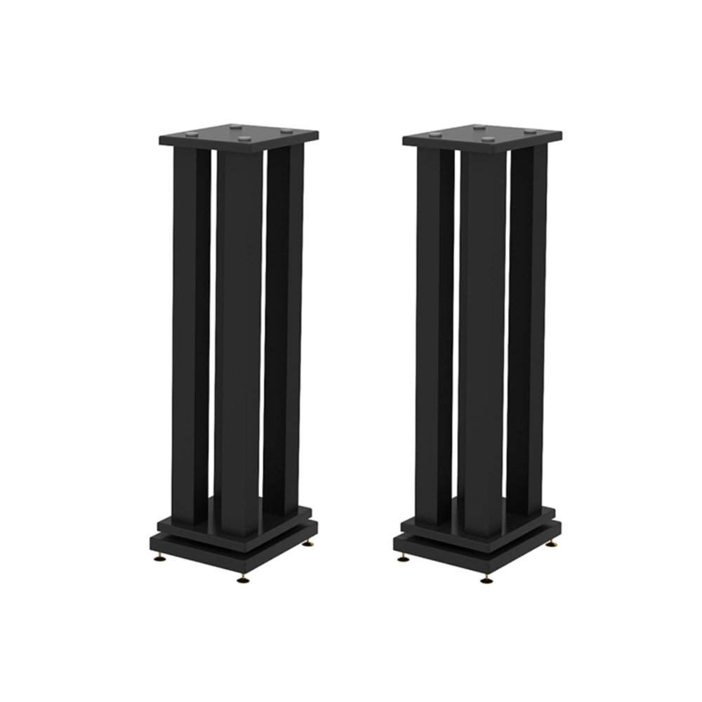 Aimery Floor Speaker Stands Pair, Professional Audio Stand Brackets, Metal Steel Floor Standing, Bookshelf Speaker Stands, Stand for Speakers(80cm/31.5in)