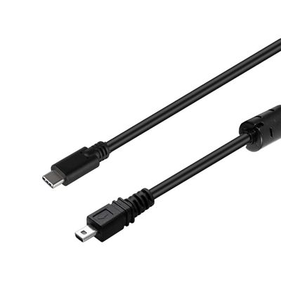 AlyKets Replacement UC-E6 E16 E17 Camera Cable with USB-C, USB Camera Data Transfer Charger Cord for Nikon Coolpix S6500 / DSLR D3300 Cameras for PC, iPhone 15, Smartphone, MacBook