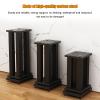 Aimery Floor Speaker Stands Pair, Professional Audio Stand Brackets, Metal Steel Floor Standing, Bookshelf Speaker Stands, Stand for Speakers(70cm/27.6in) view 3