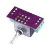 1PC Japan ALPS RK27 Log Stereo 10KA 20KA 50KA 100KA 250KA 500KA Volume Potentiometer Knurled Shaft 6mm 20% HiFi CD Audio Amplifier (Knurled Shaft RK27 500KA 1PC) view 4