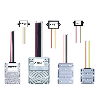DC 36V48V to 13.8V converter step-down module 36V48V to 13.8V step-down power supply(Large aluminum shell 30A)