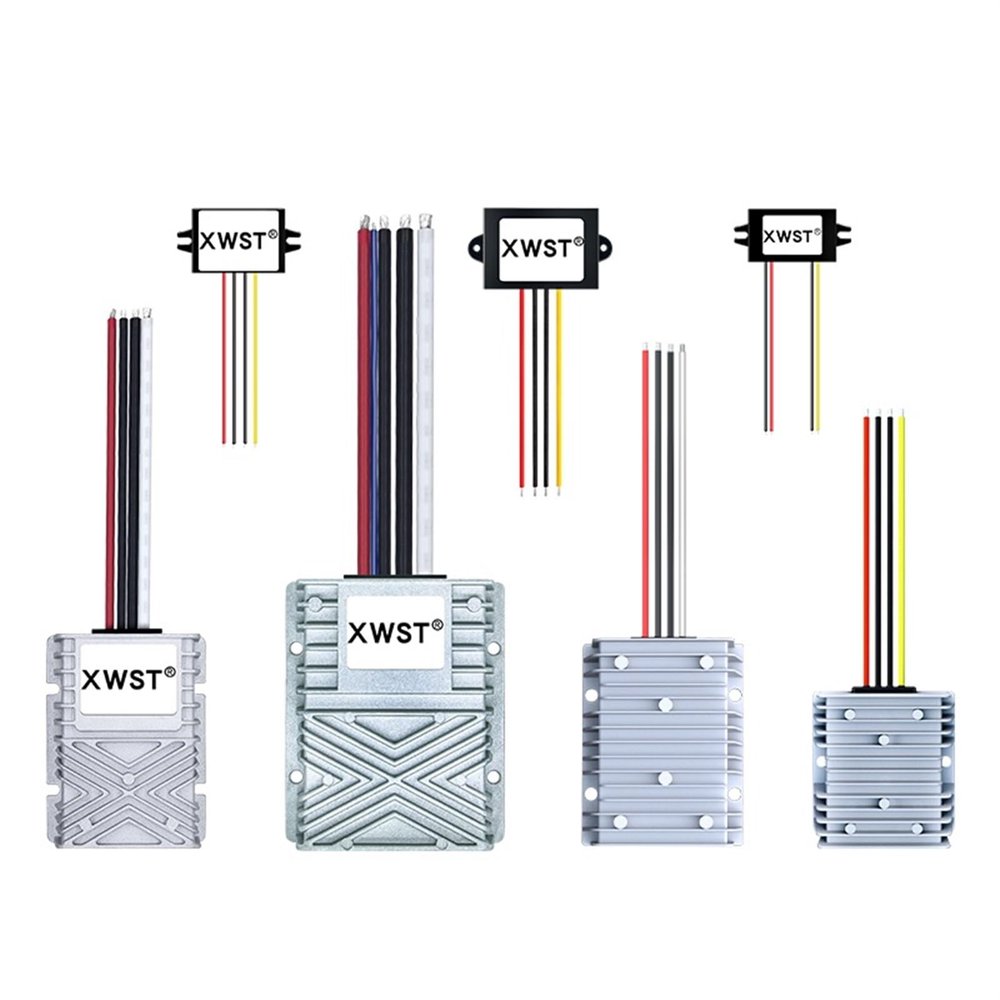 DC 36V48V to 13.8V converter step-down module 36V48V to 13.8V step-down power supply(Large aluminum shell 30A)