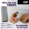 Audio Express 40ft 14-Gauge Stereo Speaker Wire, 12.19m, 2 Conductor, Polarity Marked, Clear PVC, CCA, Coil in Box, Home Theater, HiFi, Surround, Car Audio, 117 High Strand Count (.15 OD) view 2