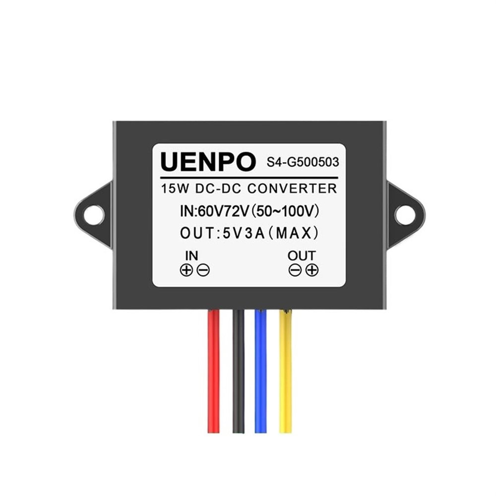 50V-100V isolated power supply 60V to 5V DC power converter 72V to 5V step-down module(50 100V to 5V 3A)