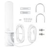 BOOBRIE 4G LTE/5G Antenna 10dBi High Gain OmniDirectional Outdoor Antenna 698-2700 3300-3800MHz SMA 16.4Ft Low Loss Cable TS9 Connector for 4G LTE 5G Router CPE Modem Gateway Cellular Trail Camera view 1
