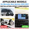 GQQSXZNTD for Mercedes-Benz Sprinter 2018-2022 Android 13 Car Stereo Radio, Head Unit 13.3 inch Touchscreen in-Dash GPS Navigation with Carplay, Android Auto, Mirror Link, WiFi, BT, FM(Size:2+32) view 2