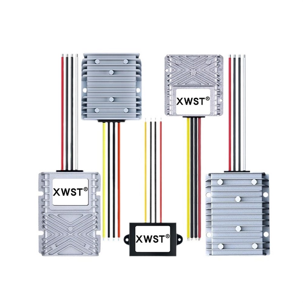 9-36V to 19V DC voltage regulator 12V24V to 19V power converter(101 Silver Shell 30A)
