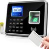 BISOFICE Biometric Time Clock Attendance Machine for Employees Support 1000pcs Fingerprint/Password/ID Card Recognition 5 Languages System USB Port Data for School Restaurant Factory Office Hospital view 1