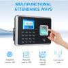 BISOFICE Biometric Time Clock Attendance Machine for Employees Support 1000pcs Fingerprint/Password/ID Card Recognition 5 Languages System USB Port Data for School Restaurant Factory Office Hospital view 2
