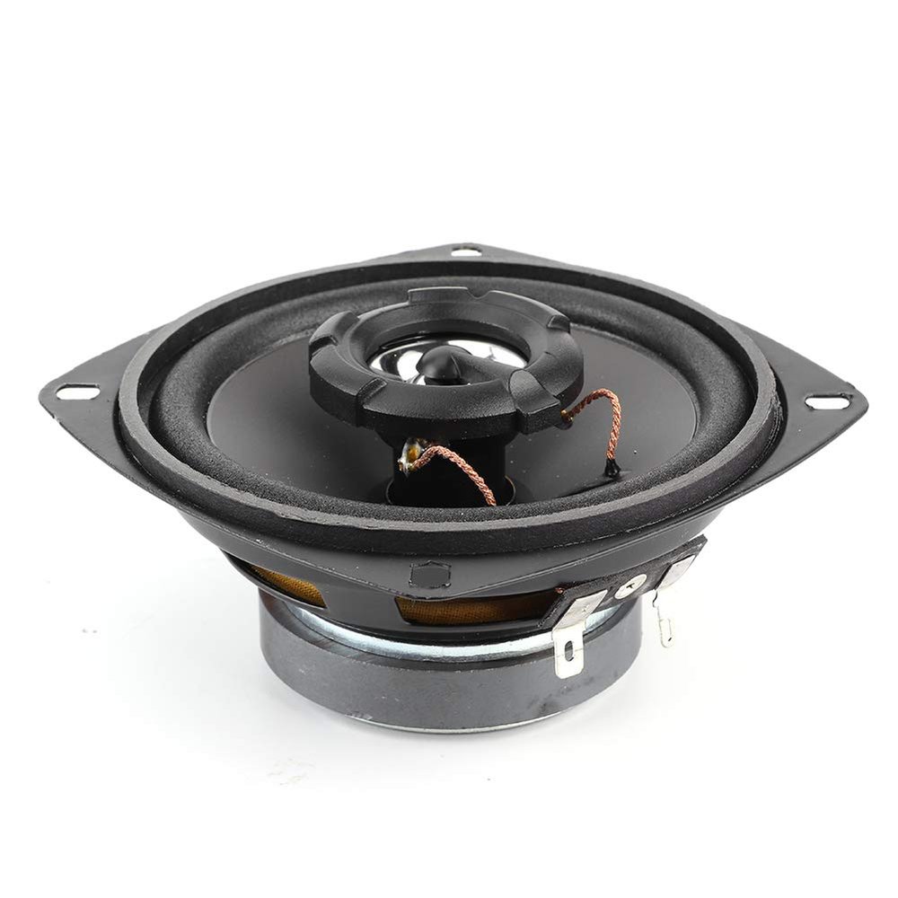 4in 12V 300W Car Speaker, High Sensitivity Clear Sound Coaxial Stereo Music Loudspeaker with Premium Material, Easy Installation, Universal Fit for Car Door, Glove Box Panel