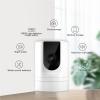1080P High Resolution Camera, H265 Video Coding Home Security Camer, 360 Rotation, Motion Detection, Two Way Talk, & TF Storage, Night, for Home view 2