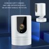 1080P High Resolution Camera, H265 Video Coding Home Security Camer, 360 Rotation, Motion Detection, Two Way Talk, & TF Storage, Night, for Home view 3