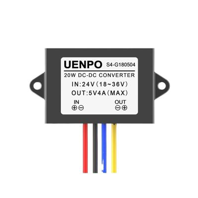 24V to 5V isolated DC regulator 12V to 5V power converter 18V~36V to 5V step-down module(18 36V to 5V 4A)