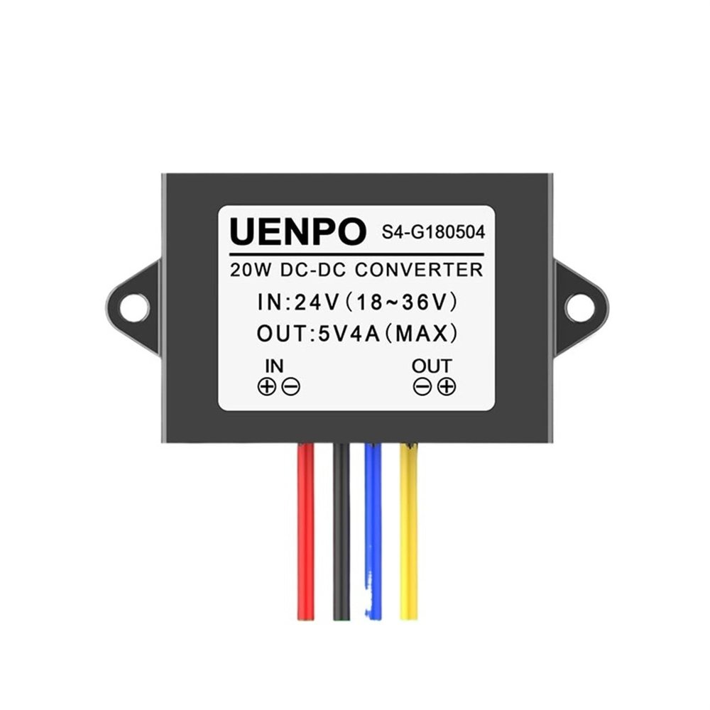 24V to 5V isolated DC regulator 12V to 5V power converter 18V~36V to 5V step-down module(18 36V to 5V 4A)
