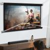 REDEXI Manual Movie Screen Wall Mount Projector Screen for Home Theater, Projection Screen HD 4K 4:3, 16:9, Pull Down Screen for Office School Conference -60 Inch(60inch-16:9) view 2