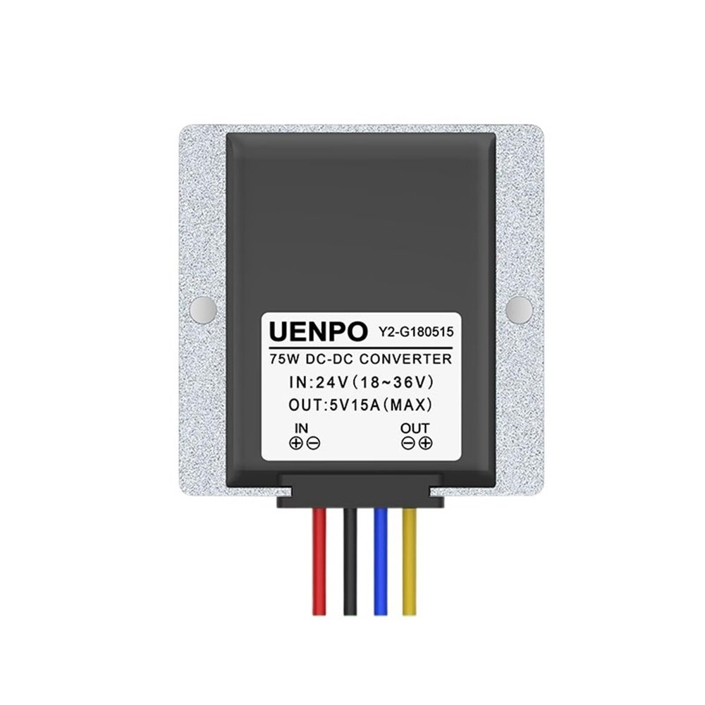 24V to 5V isolated DC regulator 12V to 5V power converter 18V~36V to 5V step-down module(18 36V to 5V 15A)