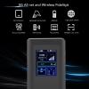 5G WiFi6 LTE Mobile Hotspot, 5G Router with Sim Card Slot, International Coverage Modem, Portable Internet Devices for Travel, 16 Users, for Android 11 view 2
