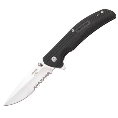 BEAR & SON - MANUAL - 3.25" - Clip Point - 440 Stainless Steel - Zytel - Linerlock - 778SR