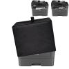 Printer Cover Anti-Static Heavy Duty Heat-Resistant Waterproof Dust Protective Printer Cover Case for Brother DCP-L2640DW Wireless Compact Laser Printer/Brother MFC-L2820DW Wireless Printer (Black) view 1