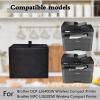 Printer Cover Anti-Static Heavy Duty Heat-Resistant Waterproof Dust Protective Printer Cover Case for Brother DCP-L2640DW Wireless Compact Laser Printer/Brother MFC-L2820DW Wireless Printer (Black) view 2
