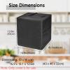 Printer Cover Anti-Static Heavy Duty Heat-Resistant Waterproof Dust Protective Printer Cover Case for Brother DCP-L2640DW Wireless Compact Laser Printer/Brother MFC-L2820DW Wireless Printer (Black) view 3