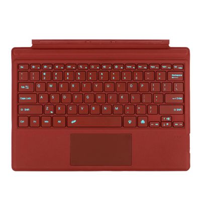 Zoof Type Cover for Microsoft Surface Pro 7+ / Pro 7/6 / 5/4 / 3, 12.3 inch, Ultra-Slim Wireless Bluetooth Tablet Keyboard with Multi Touchpad (Rose)
