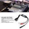 USB 2.0 Sound Card, Dual Channel Stereo Sound Device for CD Record Tape, with Professional Audacity Software, for Various Operating Systems view 3